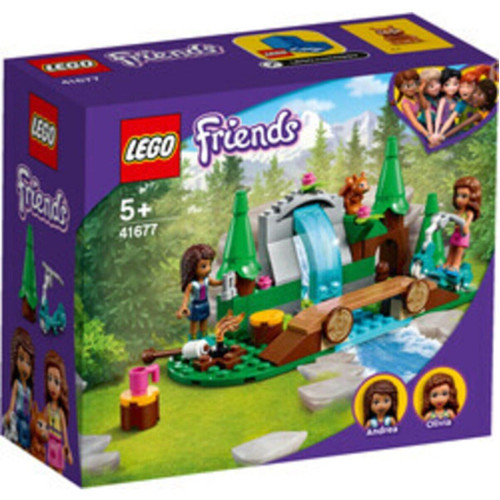 LEGO Friends Orman Şelalesi Yapım Seti Sincap Içerir Doğa Oyuncakları (93 Parça)