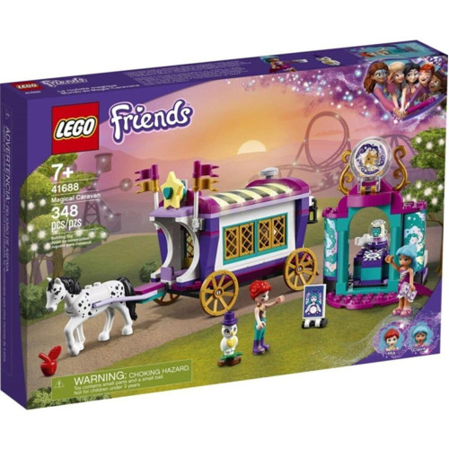 LEGO Friends Sihirli Karavan - Çocuklar İçin Sihirli Karavan Oyuncak Yapım Seti (348 Parça)