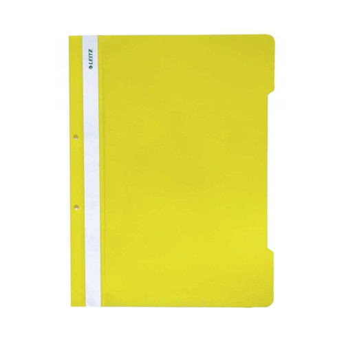 Leitz Telli Dosya Plastik Sarı L-4189 (50 Li Paket)