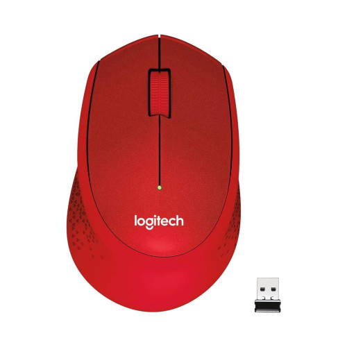 Logitech Silent Sessiz Plus Kablosuz Kırmızı Mouse