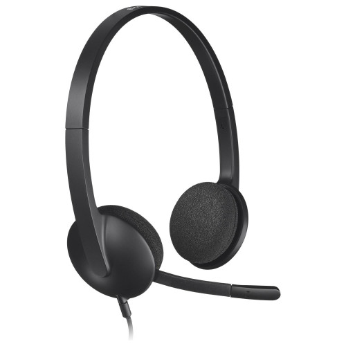 Logitech Siyah Usb Mikrofonlu Kulaküstü Kulaklık