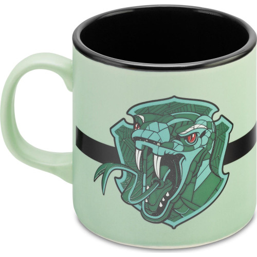 Mabbels Kupa Harry Potter Mug Slytherin Dış Yeşil İç Siyah Mug Bardak