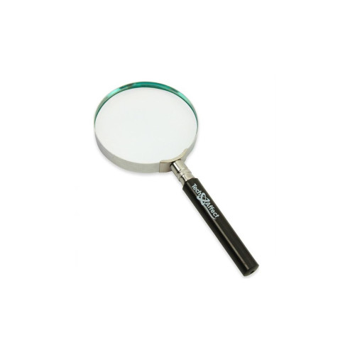 Magnifer Büyüteç Classic Siyah Metal Çerçeveli Saplı 50 MM