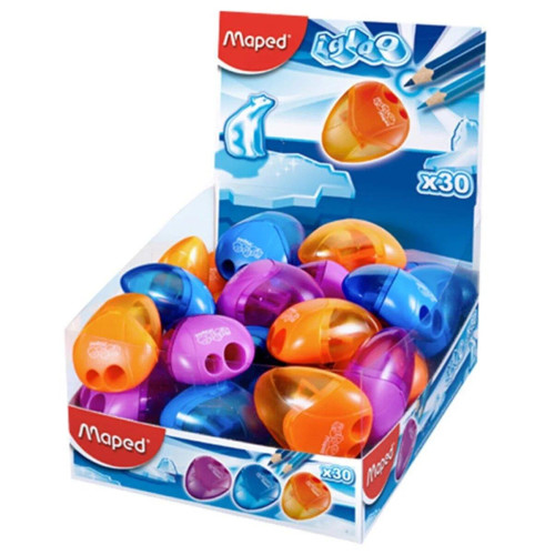 Maped Öğrenci Kalemtraşı I-Gloo Çiftli Kalemtraş (30 Lu Paket)