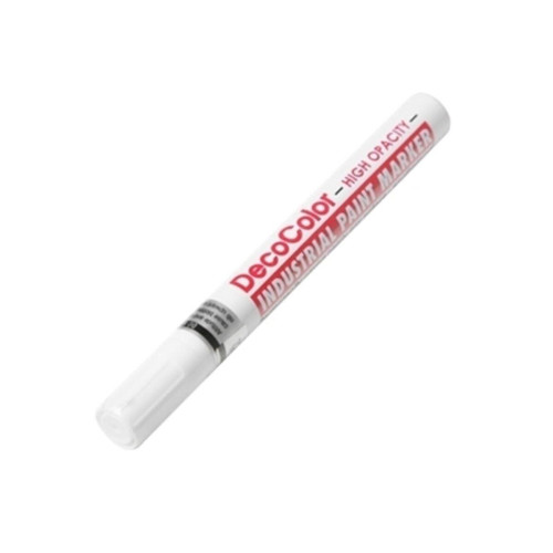 Marvy Markör İndustrıal Paint Suya Ve Isıya Dayanıklı Fiber Uç 4.5 MM Sılver 728