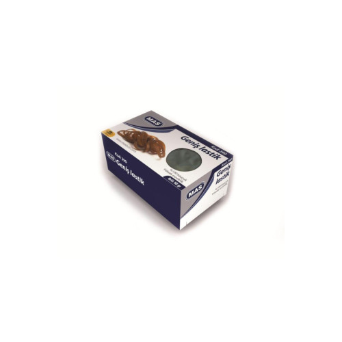 Mas Lastik Kutu Geniş 50 gram Paket Lastiği (5 Kutu)