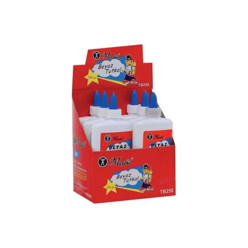 Masis Tutkal 250 Gram Beyaz Tutkal (6 Lı Paket)