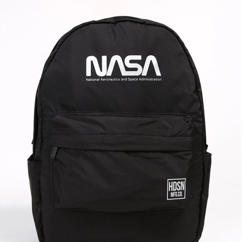 Me Çanta Siyah Nasa Paraşüt Kumaş Okul Sırt Çantası