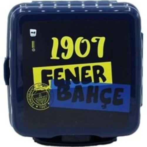 Fenerbahçe Plastik Beslenme Kabı Çatal Kaşıklı Beslenme Kabı