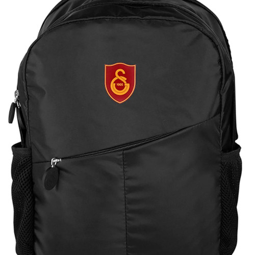 Galatasaray Lisanslı Comfort Siyah 2 Bölmeli Okul Sırt Çantası