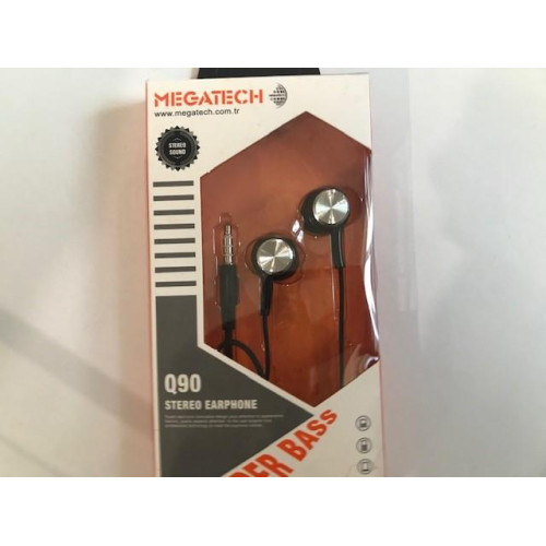 Megatech Siyah Mikrofonlu Kulaklık Mıknatıslı