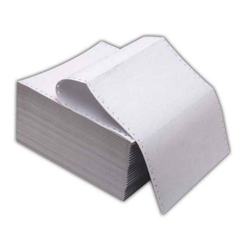 Meteksan Sürekli Form Kağıdı 2 Nüsha 5.5 Perföreli 11x24 Cm 60 GR 1000 Li