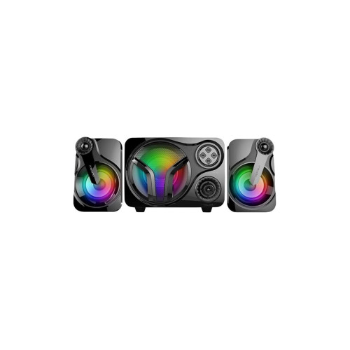 Mikado Tf Kart - USB - FM Radyo - Aux - Bluetooth Speaker Led Işıklı Speaker