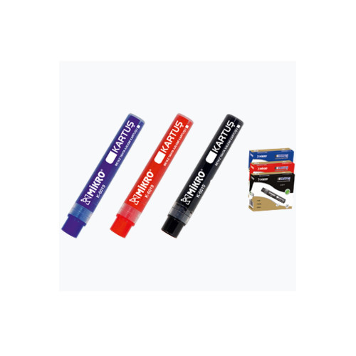 Mikro Tahta Kalemi Kartuşu Mavi 24 Lü K-6019  (1 Paket 24 Adet)