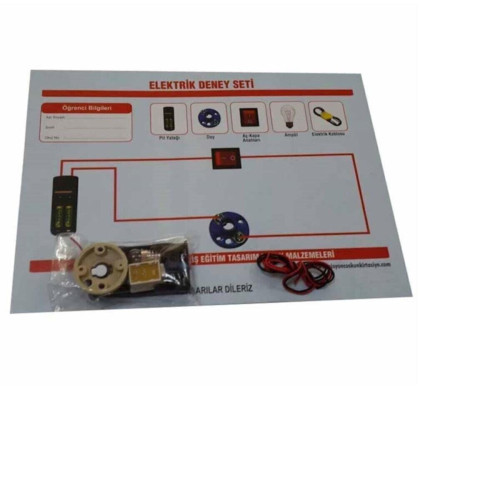 Misyon Elektrik Deney Seti Deney ve İş Eğitimi Malzemeleri