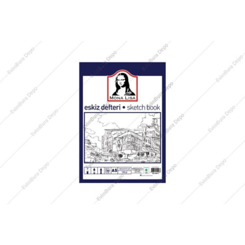 Monalisa Eskiz Defteri Telli A5 120 GR 50 YP MN13-5