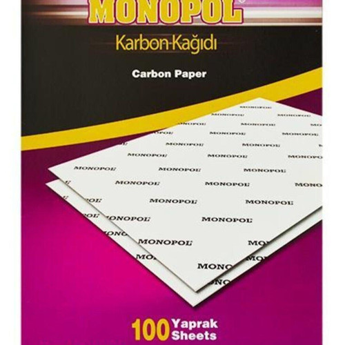 Monopol Karbon Kağıdı 100 LÜ A3 Beyaz (1 Paket 100 Adet)