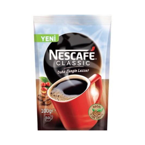 Nescafe Classic Kahve 100 Gram Zengin Lezzet