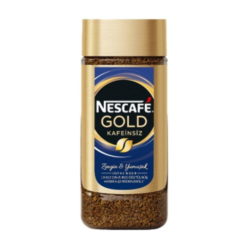Nestle Nescafe Gold Jar Signature Cam Kavonoz Kafeinsiz 100 Gram