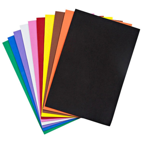 Nova Color Eva Yapışkanlı 50x70 CM 10 Lu Karışık Renk Yapışkanlı Eva