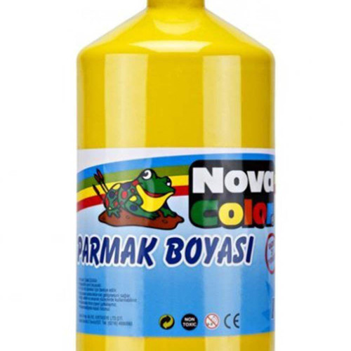Nova Color Parmak Boyası Sarı 1 KG Sarı Parmak Boyası