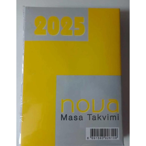 Nova Masa Takvimi Blok 2025 Yılı Masa Takvimi