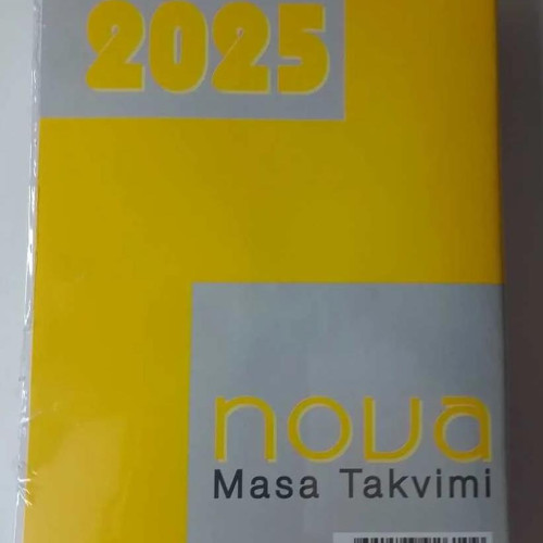 Nova Masa Takvimi Blok 2025 Yılı Masa Takvimi