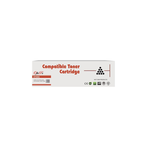 OfisPc HP CF540A Siyah Muadil Toner M254NW-254DW-M281FDN-M281FDW Siyah Muadil Toner