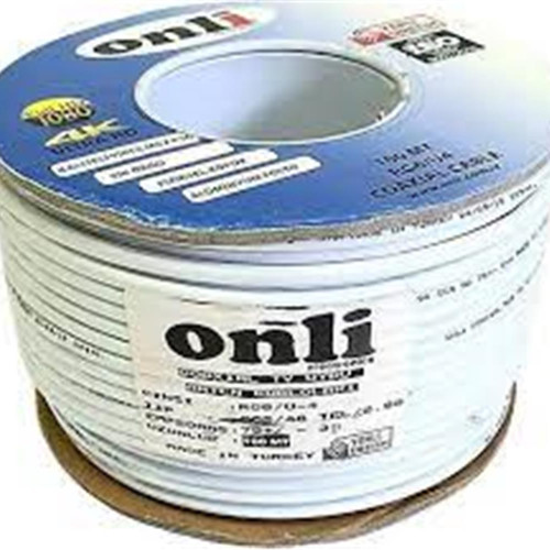 Onli RG6-U4 48 Tel 0,90 CCS-AL 100 metre Anten Uydu Kablosu