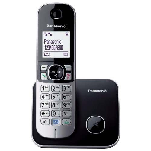 Panasonic Siyah Telsiz Dect Telefon Elektrik Kesintisinde Konuşabilme