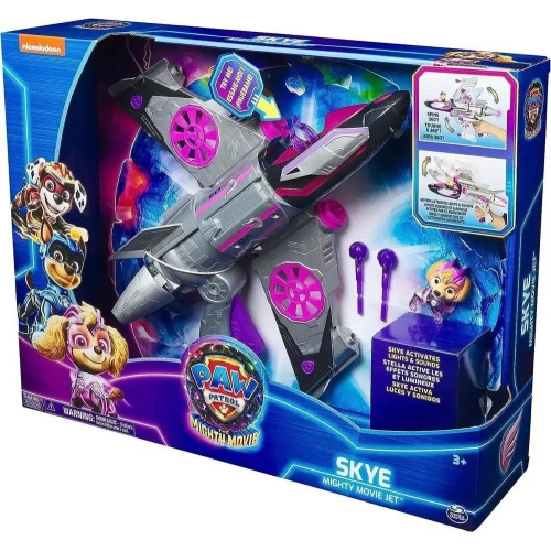 Spinmaster Paw Patrol Işıklar Sesler Ve Dönüşen Kurtarma Jeti