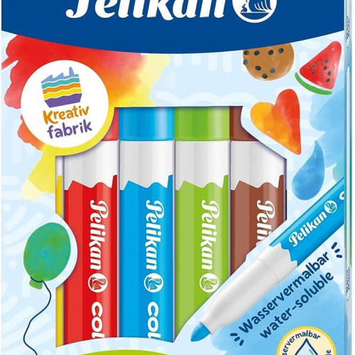 Pelikan Keçeli Kalem Colorella Suda Çözünür 6 Lı