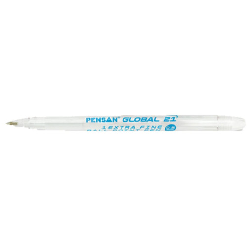 Pensan Global Tükenmez Kalem 0.5 Mm Mavi 12'li
