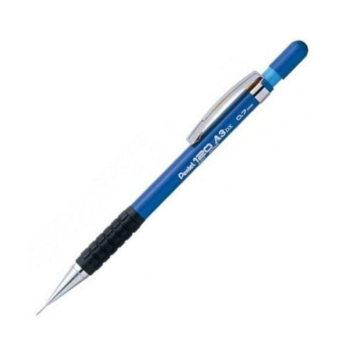 Pentel Versatil Kalem  Genel Kullanım İçin Tutaçlı 0.7 MM Mavi A317-C