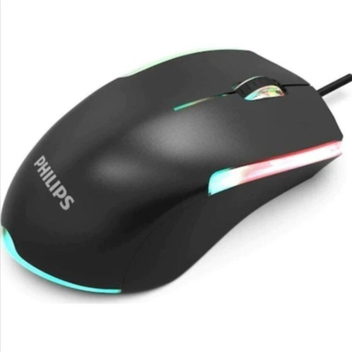 Philips 1200 DPI 125Hz Led Işıklı Kablolu Oyuncu Gaming Mouse 3 Milyon Tuş Tıklama