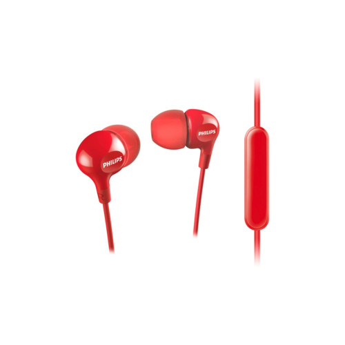 Philips Kablolu Kulak İçi Mikrofonlu Kulaklık Kırmızı