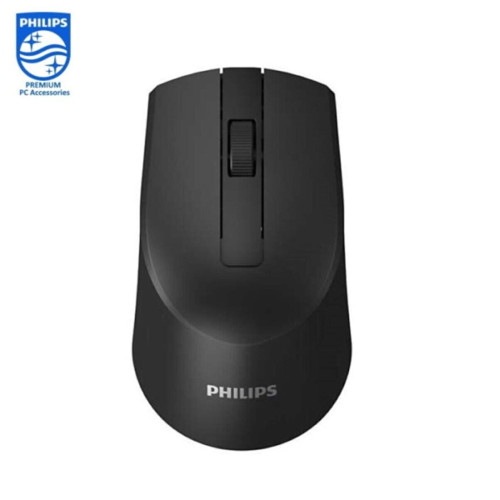 Philips 2.4Ghz Siyah 800-1200-1600 dpi Kablosuz Mouse (Pilli)