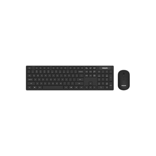 Philips Siyah Kablosuz Klavye ve Mause Seti 1000 dpi Q Standart Klavye + Mouse Seti