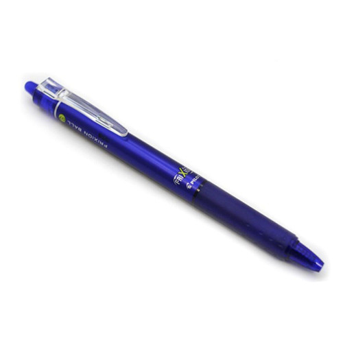 Pilot Tükenmez Kalem Frixion Clicker Bilye Uç Silinebilir 0.7 MM Mavi (12 Li Paket)