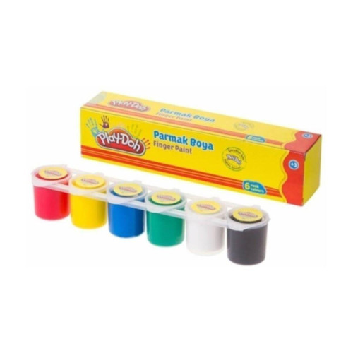 Play-Doh Parmak Boyası 30 Ml 6 Renk Parmak Boyası