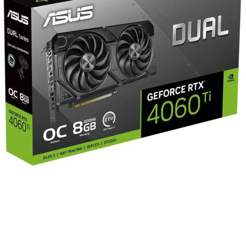 PlayAsus Dual GeForce RTX4060TI EVO OC 8GB DUAL-RTX4060TI-O8G-EVO GDDR6 128Bit Ekran Kartı