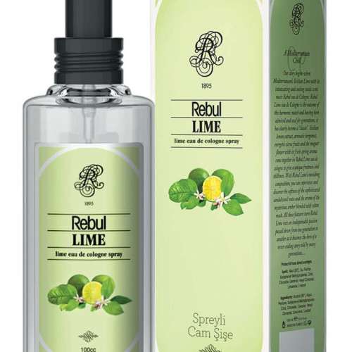 Rebul Lime 125 ml Spreyli Kolonya