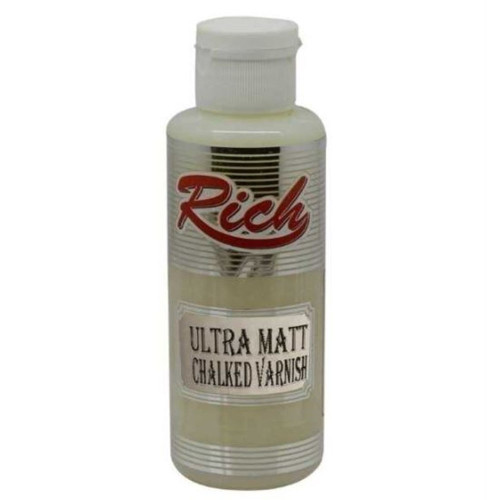 Rich Ultra Mat Varnish Chalked 120 CC