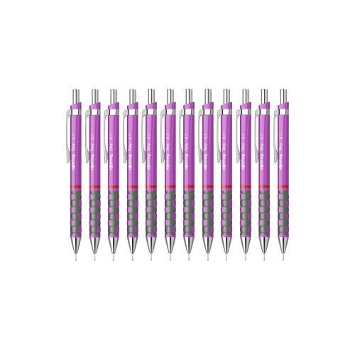 Rotring Versatil Kalem Tikky RD 0.7 MM Mor Uçlu Kalem (12 Li Paket)