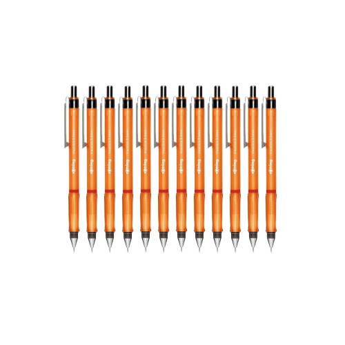 Rotring Versatil Kalem Visuclick 0.5 MM Turuncu Uçlu Kalem (12 Li Paket)