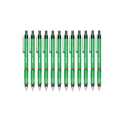 Rotring Versatil Kalem Visuclick 0.5 MM Yeşil Uçlu Kalem (12 Li Paket)