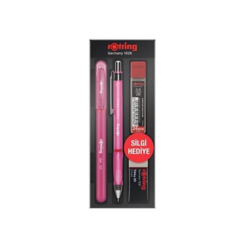 Rotring Visuclick Jel Okul Seti 0.5 Mm Uçlu Kalem Seti Pembe