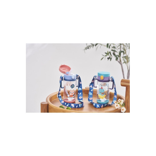 Rovco Tritan Pipetli Su Matarası 330 ML Tritan Suluk (Karışık Model 1 Adet)