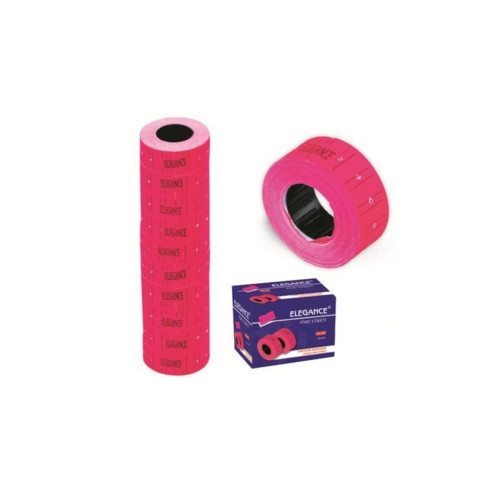 Rubenis Elegance 210P Fiyat Etiketi Pembe 10'lu (1 Paket 10 Adet)
