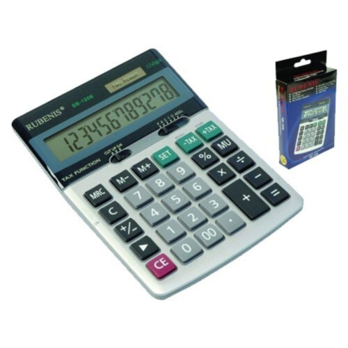Rubenis Hesap Makinası Masa Üstü 12 Hane SB-1208